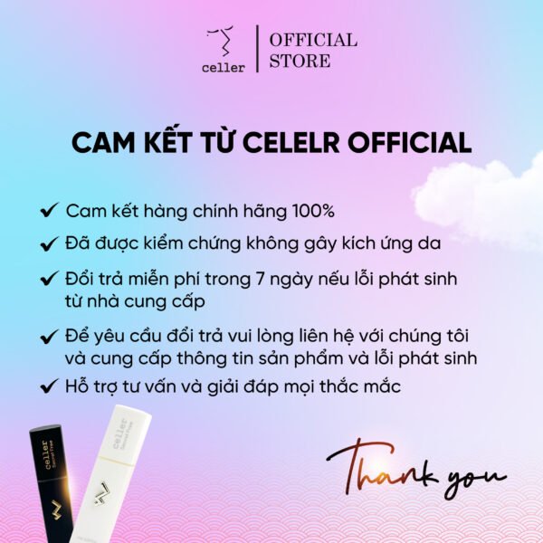 Cam kết từ Celler Secret Free